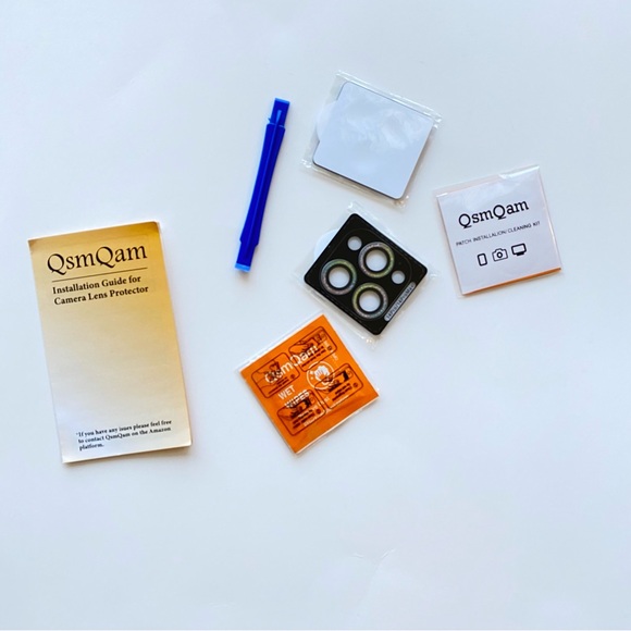 Camera Lens Protector for iPhone 14 Pro& iPhone 14 Pro Max Accessory QsmQam - Picture 3 of 4